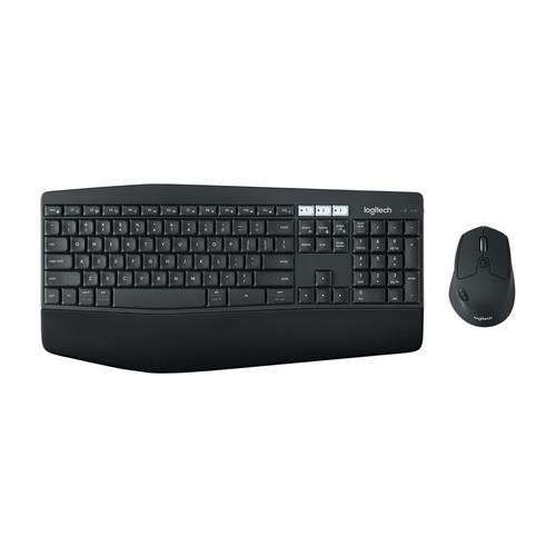 Logitech MK850 Performance clavier Souris incluse Bureau RF sans fil + Bluetooth Français Noir, Blanc - 920-008220