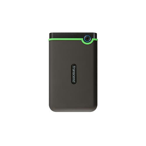 Transcend StoreJet 25M3C disque dur externe 2 To 2.5" USB Type-C 3.2 Gen 1 (3.1 Gen 1) Noir, Vert - TS2TSJ25M3C
