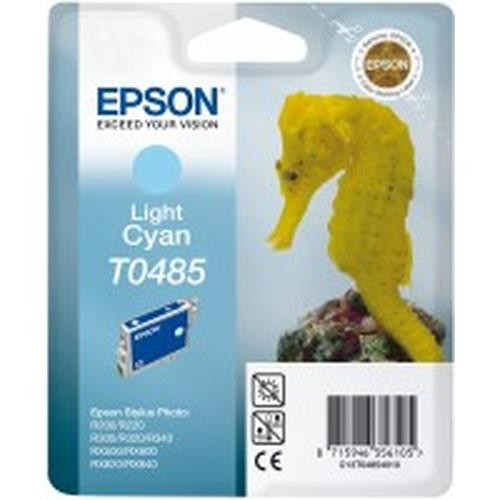 Epson Seahorse T0485 - Inks Light Cyan cartouche d'encre 1 pièce(s) Original Cyan clair - C13T048520-S
