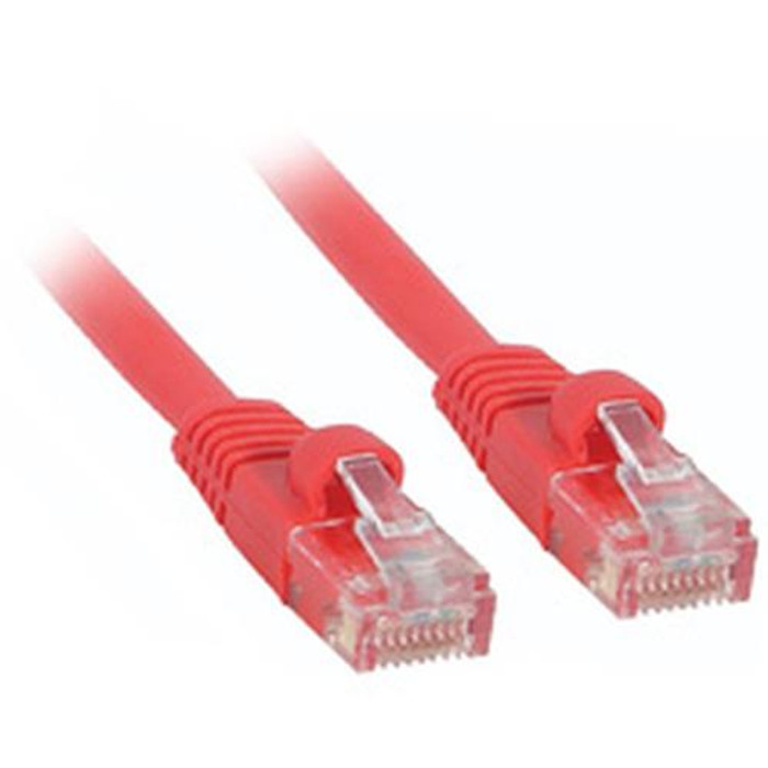 C2G 5ft Cat5E 350MHz Snagless Patch Cable Red câble de réseau Rouge 1,5 m - 15190