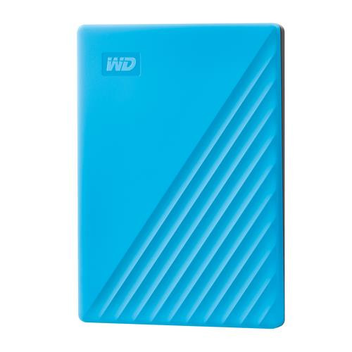 Western Digital My Passport disque dur externe 2 To 3.2 Gen 1 (3.1 Gen 1) Bleu - WDBYVG0020BBL-WESN