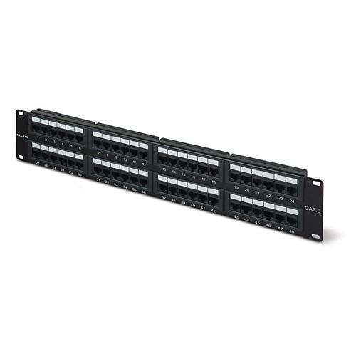 Belkin 48 Port Cat6 Patch Panel - F4P638-48-AB5