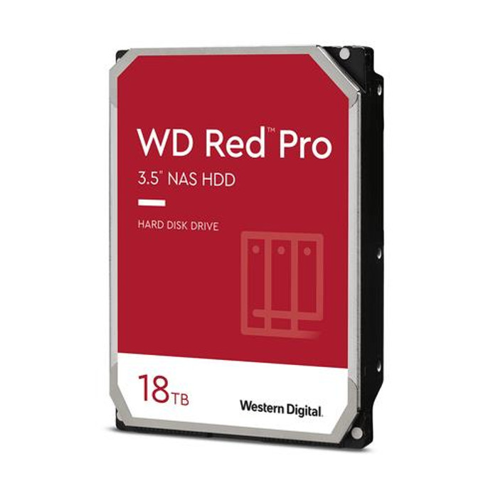 Western Digital Ultrastar Red Pro disque dur 18 To 7200 tr/min 512 Mo 3.5" SATA - WD181KFGX