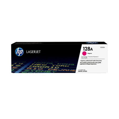 HP 128A toner LaserJet magenta authentique - CE323A