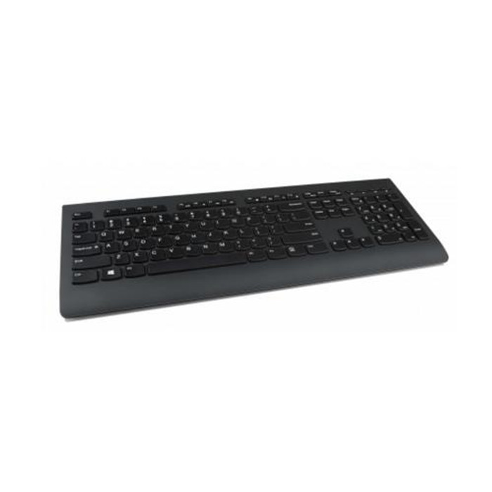 Lenovo  clavier Universel RF sans fil QWERTY Anglais américain Noir - 4X30H56841