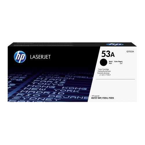 HP 53A toner LaserJet noir authentique - Q7553A