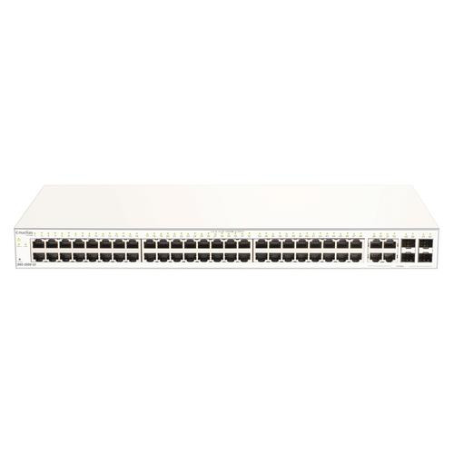 D-Link  commutateur réseau Géré L2 Gigabit Ethernet (10/100/1000) Gris - DBS-2000-52
