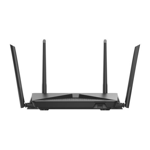 D-Link EXO AC2600 MU-MIMO routeur sans fil Gigabit Ethernet Bi-bande (2,4 GHz / 5 GHz) Noir - DIR-882