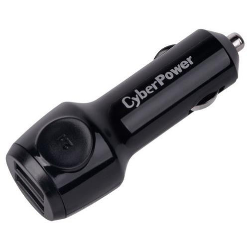 CyberPower  chargeur d'appareils mobiles Téléphone portable, MP3, MP4, PDA, Tablette Noir Allume-cigare Auto - CPTDC2U