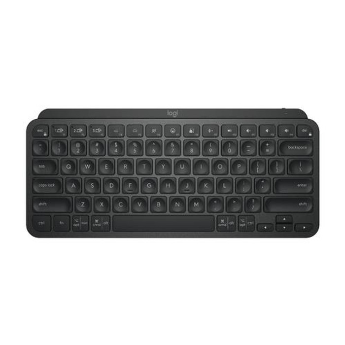 Logitech MX Keys Mini clavier Universel RF sans fil + Bluetooth QWERTY Anglais américain Noir - 920-010475