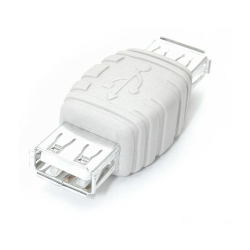 StarTech.com GCUSBAAFF – Changeur de genre USB - Adaptateur USB A vers A - F/F - Blanc
