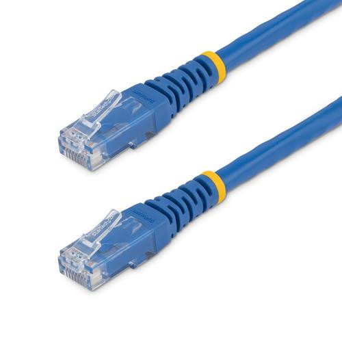 StarTech.com  câble de réseau Bleu 2,4 m Cat6 U/UTP (UTP) - C6PATCH8BL