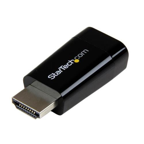 StarTech.com Adaptateur Compact HDMI vers VGA - Idéal pour Chromebook, Ultrabook et PC portable - 1920 x 1280 / 1080p - HD2VGAMICRO