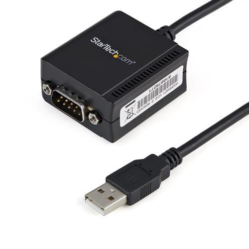 StarTech.com Câble adaptateur de 1,80 m USB vers série DB9 RS232 - Chipset FTDI - ICUSB2321F