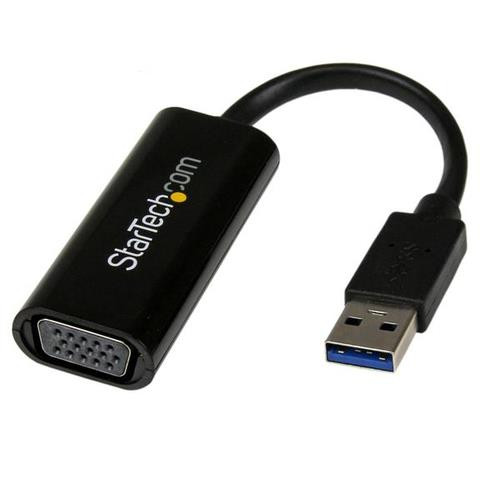 StarTech.com Adaptateur Vidéo Carte Graphique Externe Mince Multi Montieur USB 3.0 vers VGA - 1920 x 1200 / 1080p - USB32VGAES
