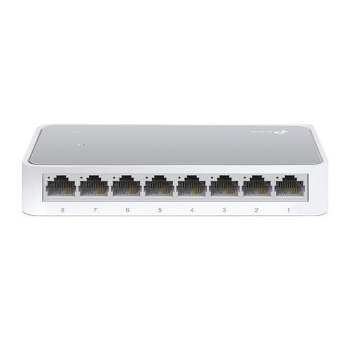 TP-Link  commutateur réseau Non-géré Fast Ethernet (10/100) Blanc - TL-SF1008D