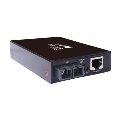 Tripp Lite  convertisseur de support réseau 1000 Mbit/s 1310 nm Monomode Noir - N785-H01-SCSM