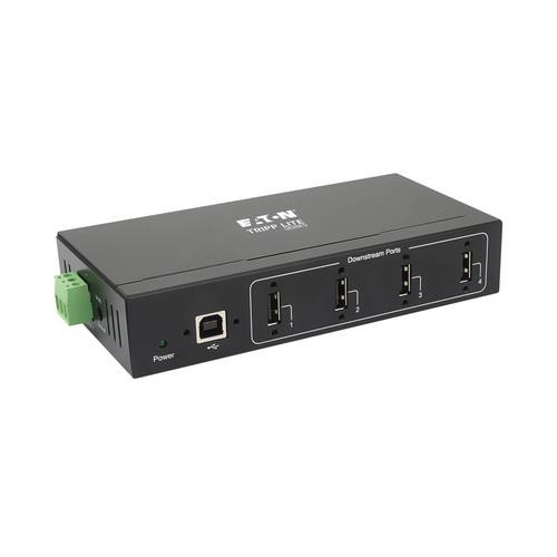 Tripp Lite  hub & concentrateur USB 2.0 Type-B 480 Mbit/s Noir - U223-004-IND-1