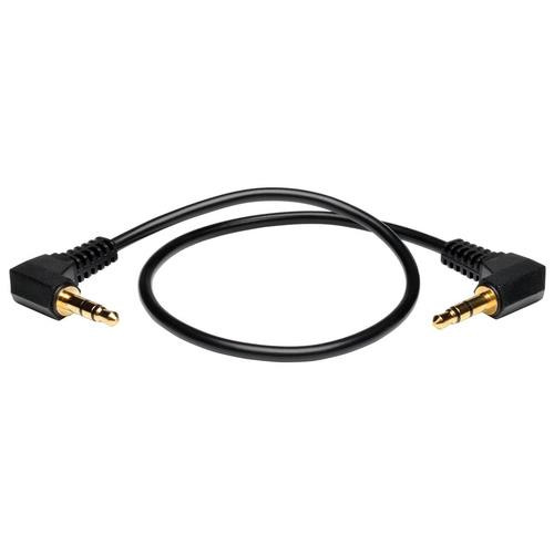 Tripp Lite  câble audio 0,3 m 3,5mm Noir - P312-001-2RA