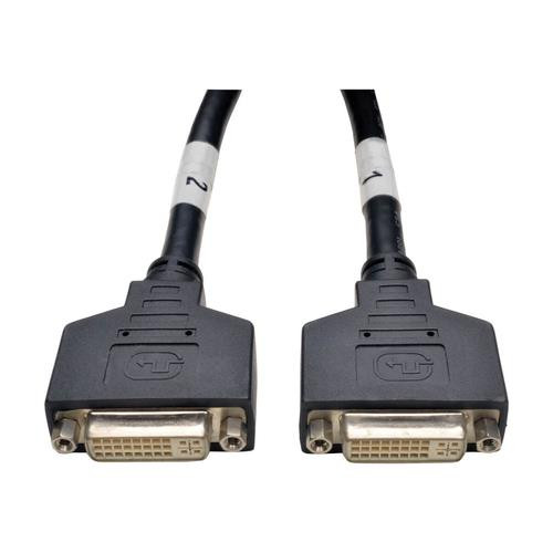 Tripp Lite  câble vidéo et adaptateur 0,3 m DMS 2 x DVI Noir - P576-001