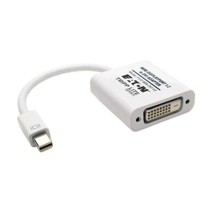 Tripp Lite  câble vidéo et adaptateur 0,15 m Mini DisplayPort DVI-D Blanc - P137-06N-DVI-V2