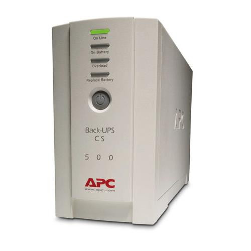 APC Onduleur Back-UPS 500VA - 230V - autonomie 3 min 56 - BK500EI