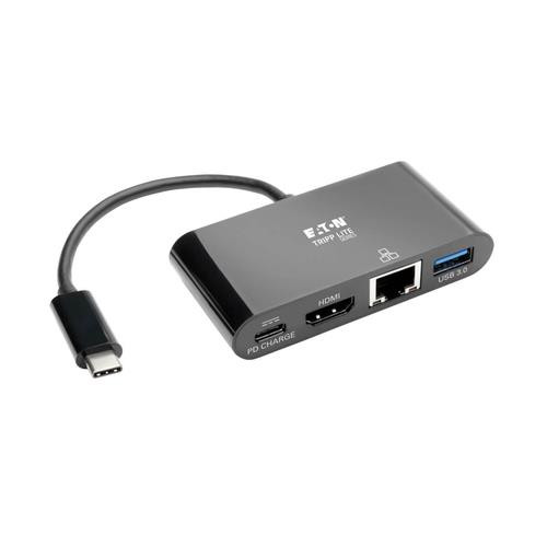 Tripp Lite  station d'accueil USB 3.2 Gen 2 (3.1 Gen 2) Type-C Noir - U444-06N-H4GUBC