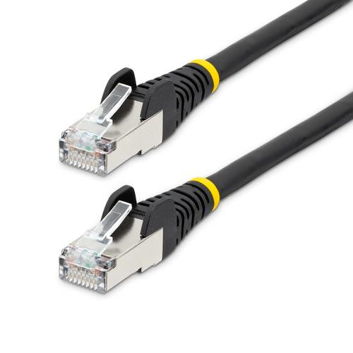 StarTech.com  câble de réseau Noir 10,6 m S/FTP (S-STP) - NLBK-35F-CAT6A-PATCH