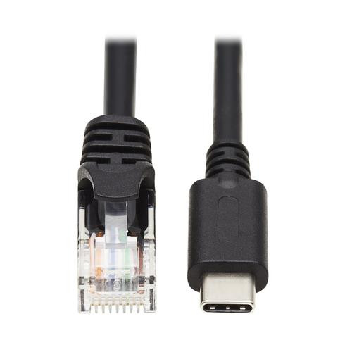 Tripp Lite  changeur de genre de câble RJ-45 USB Type-C Noir - U209-006-RJ45XC