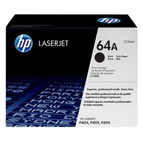 HP 64A toner LaserJet noir authentique - CC364A