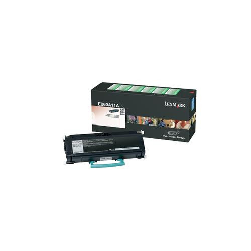 Lexmark E260, E360, E46x Return Program Toner Cartridge Cartouche de toner Original - E260A11A
