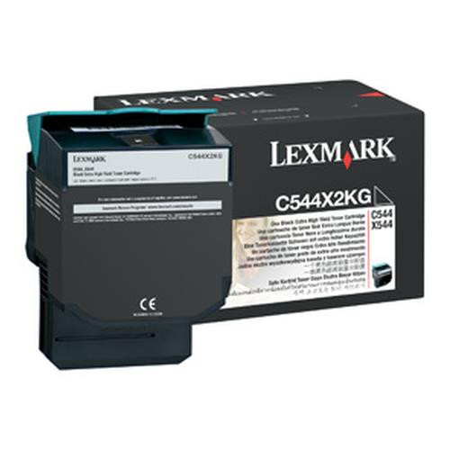 Lexmark  Cartouche de toner 1 pièce(s) Original Noir - C544X2KG