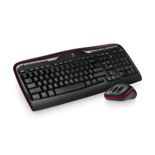 Logitech MK330 clavier Souris incluse RF sans fil QWERTY Anglais Noir - 920-002840