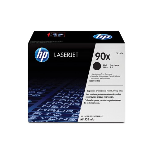 HP 90X toner LaserJet noir grande capacité authentique - CE390X