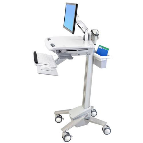 Ergotron StyleView EMR Cart with LCD Arm Blanc Ecran plat Panier multimédia - SV41-6200-0