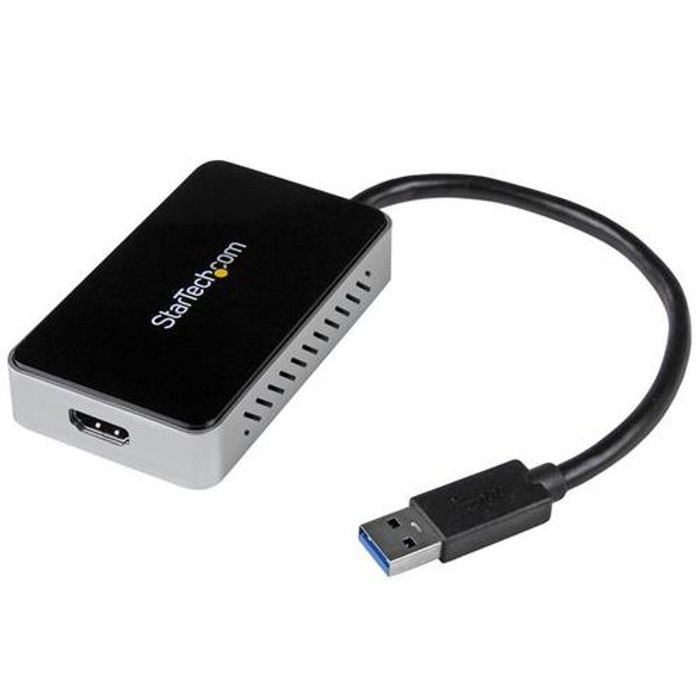 StarTech.com Adaptateur Vidéo Carte Graphique Externe USB 3.0 vers HDMI- avec Hub USB - 1920x1200 - USB32HDEH
