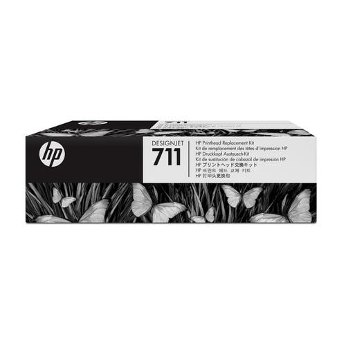 HP Kit de remplacement pour tête d'impression DesignJet 711 - C1Q10A