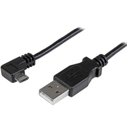 StarTech.com  câble USB USB 2.0 2 m USB A Micro-USB B Noir - USBAUB2MRA