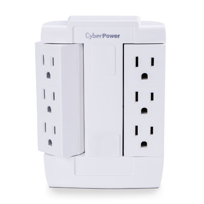 CyberPower  adaptateur prise d'alimentation NEMA 5-15P NEMA 5-15R Blanc - GT600P