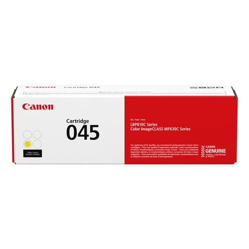 Canon 045 Cartouche de toner 1 pièce(s) Original Jaune - 1239C001