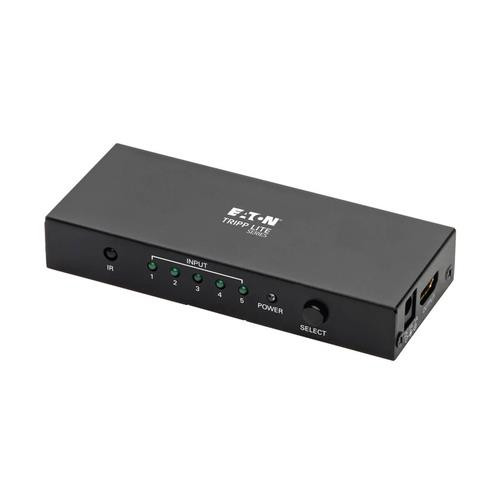 Tripp Lite  commutateur écran, clavier et souris Noir - B119-005-UHD