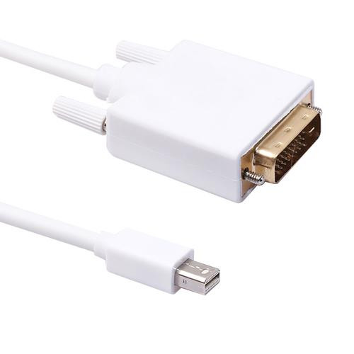 Axiom  câble vidéo et adaptateur 3,048 m Mini DisplayPort DVI-D Blanc - MDPMDDVIDM10-AX