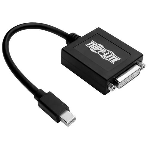 Tripp Lite  câble vidéo et adaptateur 0,15 m MINI DISPLAYPORT DVI-I Noir - P137-06N-DVIB