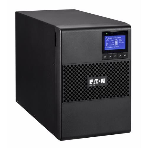 Eaton  alimentation d'énergie non interruptible Double-conversion (en ligne) 0,9 kVA 630 W 6 sortie(s) CA - 9SX700