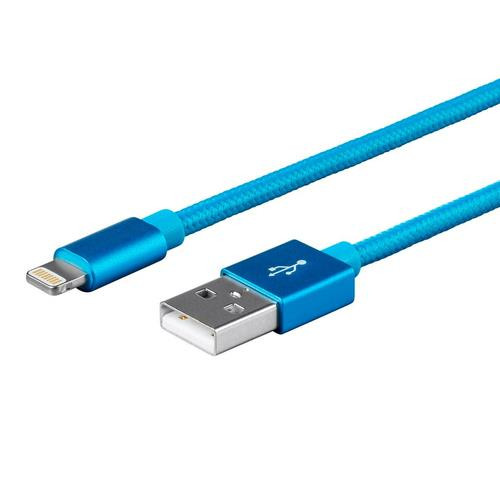 Monoprice  câble de téléphone portable Bleu 0,9 m USB A Lightning - 30771