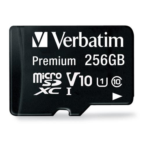 Verbatim Premium 256 Go MicroSDXC Classe 10 - 70364