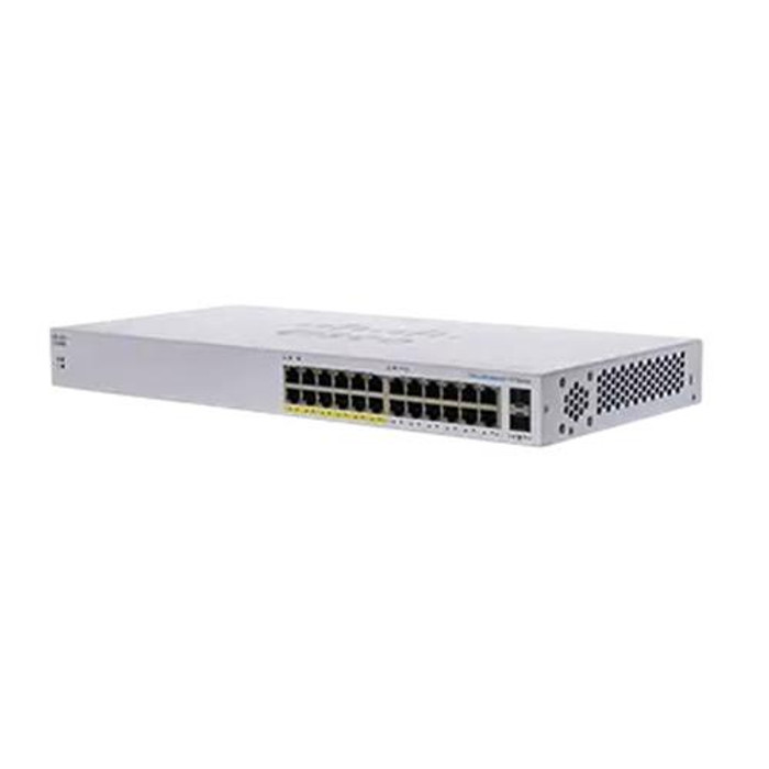 Cisco  commutateur réseau Non-géré Gigabit Ethernet (10/100/1000) Gris - CBS110-24PP-NA