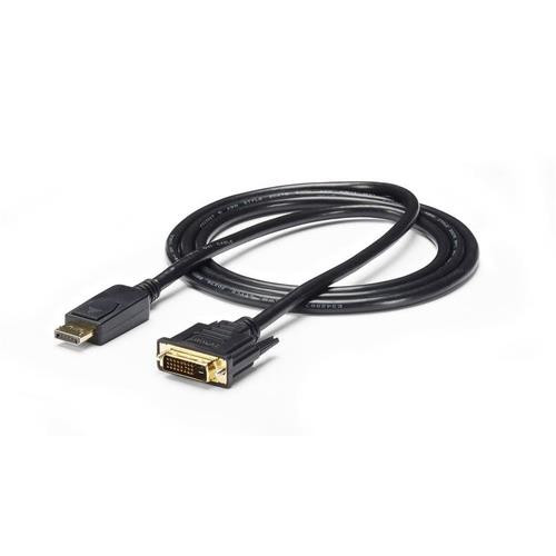 StarTech.com Câble Adaptateur DisplayPort vers DVI de 1,8 m - Convertisseur DP - 1920x1200 - DP2DVI2MM6