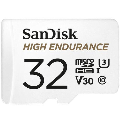 SanDisk High Endurance 32 Go MicroSDHC UHS-I Classe 10 - SDSQQNR-032G-GN6IA