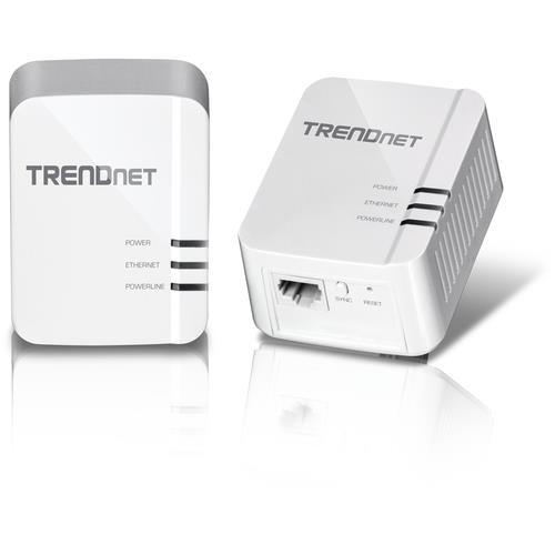 Trendnet  Adaptateur réseau CPL 1300 Mbit/s Ethernet/LAN Blanc - TPL-422E2K